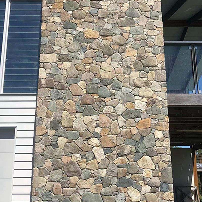 แผ่นหินธรรมชาติเคลือบผิวสำหรับตกแต่งเสาห้องน้ำ ผนังภายนอกและภายในในรัฐเกรละ