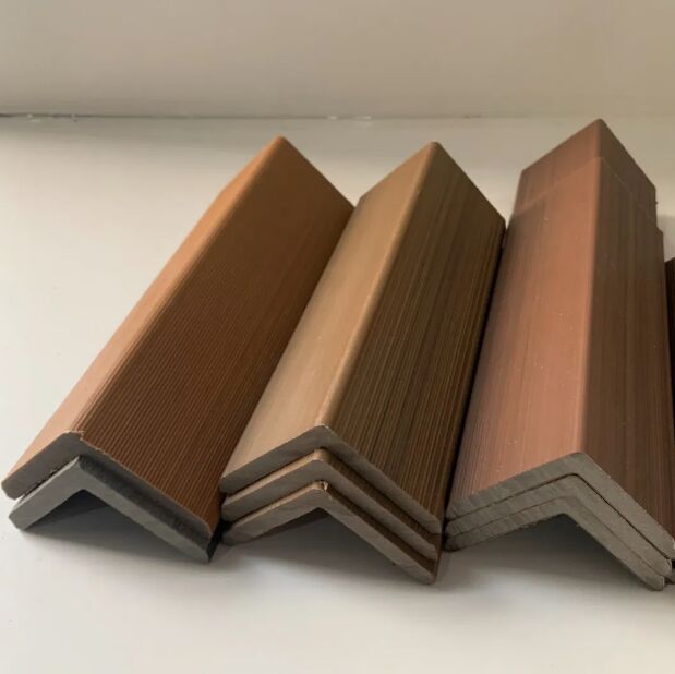 ราคาโรงงาน WPC อุปกรณ์เสริมภายนอก เส้นมุม เส้นมุมปกคลุม