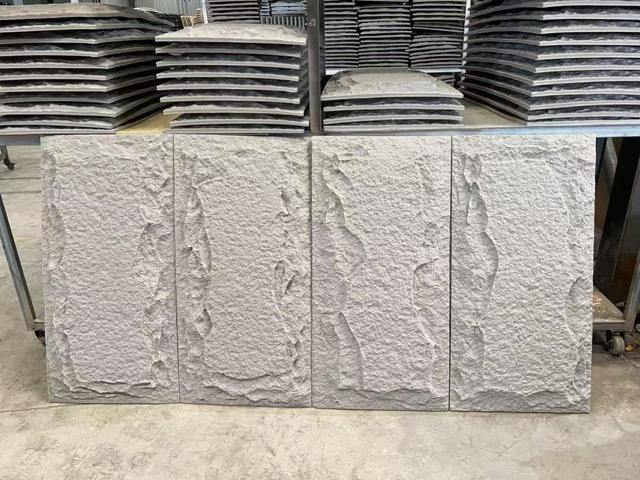 ขายร้อน PU Stone Wall Panel หินเทียมเบาสําหรับตกแต่งภายในภายนอก