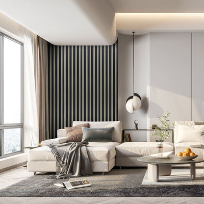 เป็นมิตรกับสิ่งแวดล้อมอพาร์ทเมนท์ภายใน WPC Wall Panel ไม่มีฟอร์มาลดีไฮด์ Anti Moth