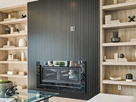 219*26 มม. แผ่นฟิล์มผนัง WPC ภายในเคลือบลามิเนตกันความชื้น