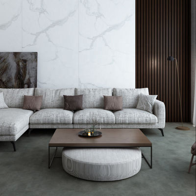 ผนังปูนแข็งกันไฟ พลาสติกกันน้ํา 1220*2440mm SPC สํานักงาน บ้าน