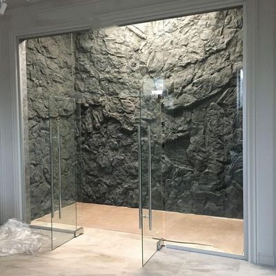 น้ําหนักเบา ประดับพูหินผนังแผ่น Wpc ภายใน