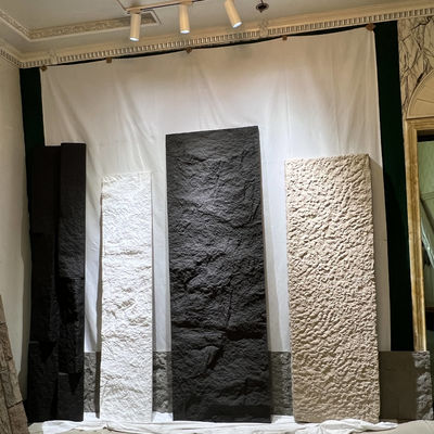 พานผนังหิน PU ในภายในภายนอก พานผนังหินพอลิอุเรธาน