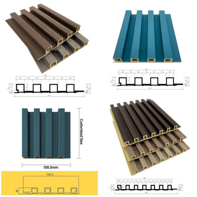 ตัวอย่างฟรี สะดวกต่อสิ่งแวดล้อม ติดตั้งง่าย การตกแต่งภายใน PVC WPC SPC 3D อื่น ๆ วอลเปเปอร์ / แผ่นผนัง