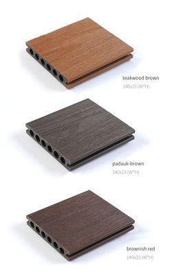 WPC Outdoor Tile 3D กระเบื้องผสมไม้พลาสติกสําหรับสวน