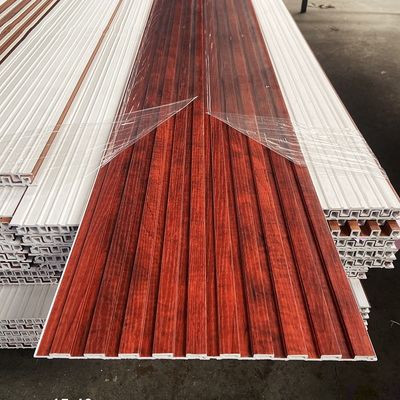 ราคาแผ่นผนัง Wpc ภายในที่มีเนื้อเยื่อไม้