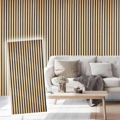 แผ่นเสียง แผ่นผนัง กระดาษ PET MDF แผ่นผนังเสียง การตกแต่งผนังสําหรับเฟอร์นิเจอร์ แผ่นผนังไม้เสียง การออกแบบที่ทันสมัย