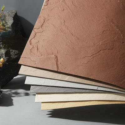 แผงผนังหินเทียมลายหินอ่อนเทรเวอร์ทีนสไตล์คลาสสิกกันน้ำ กันไฟ อ่อนนุ่ม ดัดโค้งได้ สำหรับตกแต่งภายใน