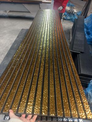 โมเดิร์น ดีไซน์ พอลิเอสเตอร์ ไฟเบอร์ เสียงกระจกผนัง เสียงกันเสียง 3 มิติ น้ําคลื่น ดีไซน์ เสียงซึมกระจกกระจก