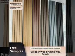 แผงติดผนัง WPC PVC ลายไม้คุณภาพสูง แผงตกแต่งผนังสำหรับตกแต่งภายใน