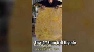 แผ่นผนังหินนุ่มยืดหยุ่น ติดตั้งง่าย DIY